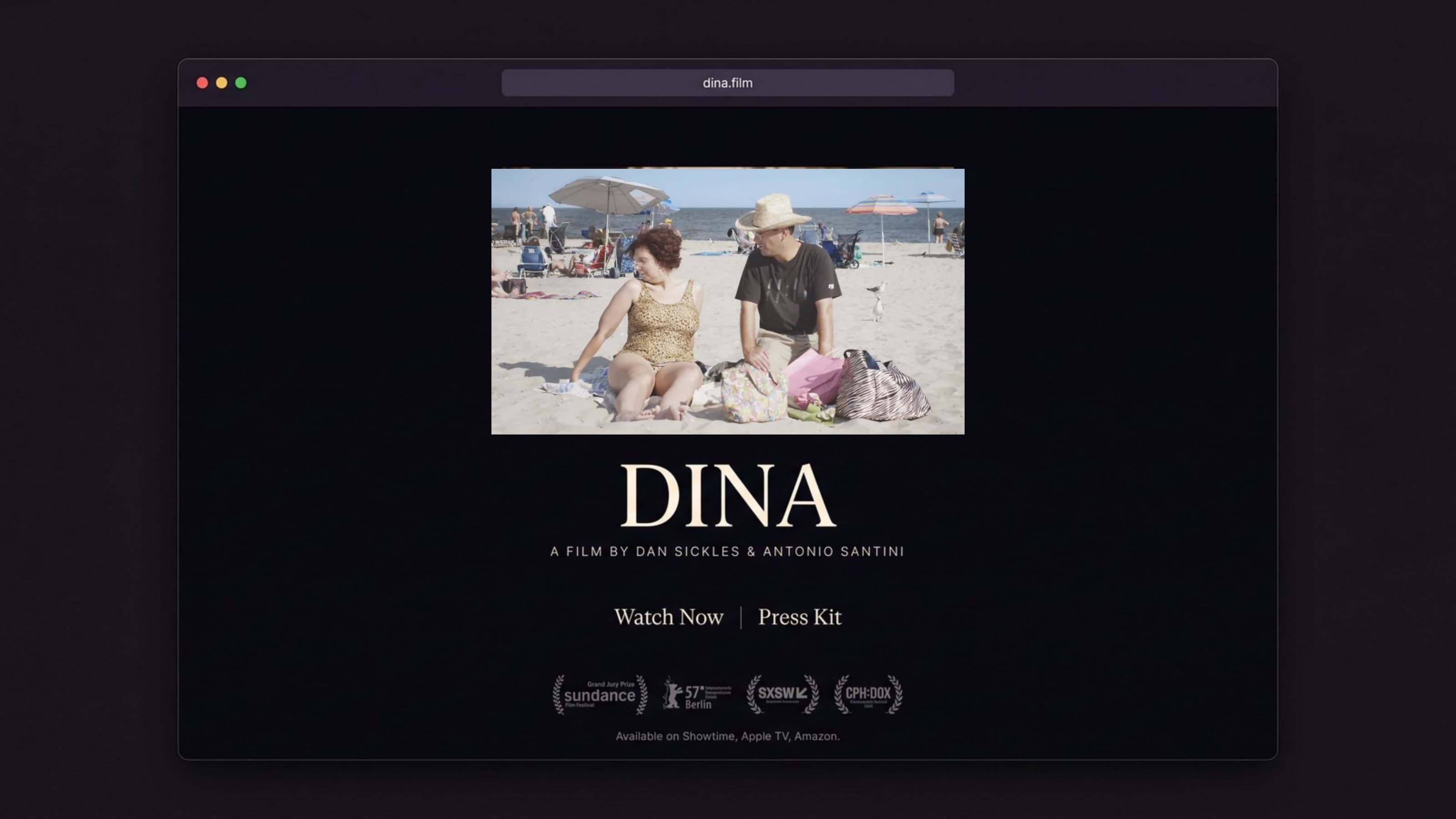 Minimal template preview